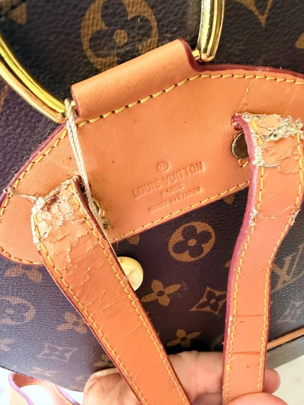 LOUIS VUITTON Monogram Ellipse Sac A Dos Shoulder Bag Backpack- Authentic!